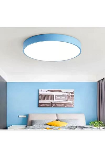 Vonalight 40cm Colorful Led Blessing - Modern Lighting for Children's Room, Round Plafonier, Surface Mounted and Ceiling Lamp