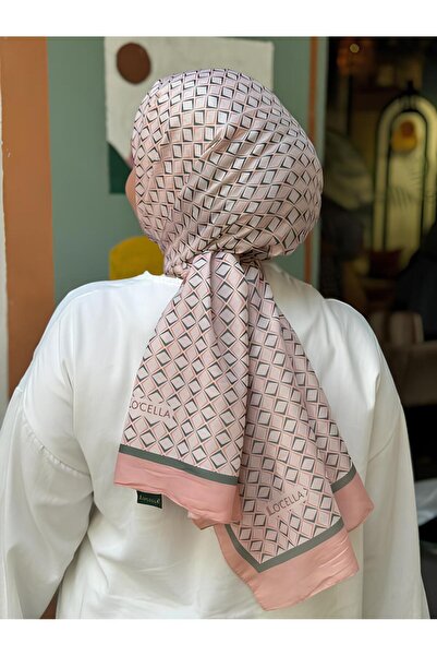 locella Koza Cotton Geometric Pattern Shawl