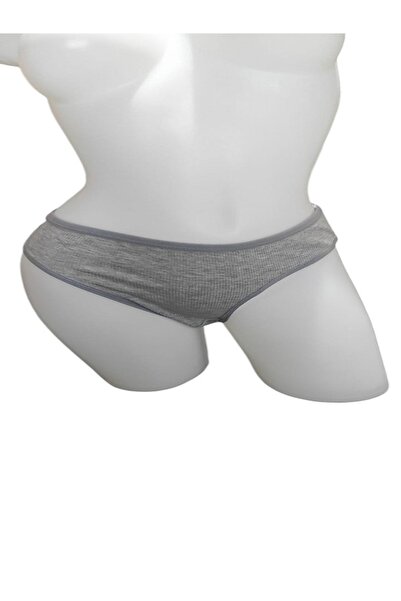 Candy women 4،سراويل داخلية رمادي مع ليكرا