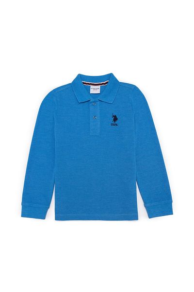 U.S. Polo Assn. Син суичър за момче