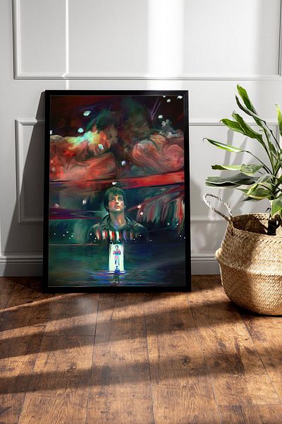 Saturn Pictură înrămată Rocky - Pictură poster Rocky Fim