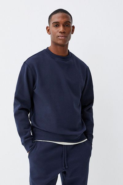 Superlife Ανδρικό φούτερ Superlife Crew Neck - Comfortable Fit 3 Thread Fleece Fleece