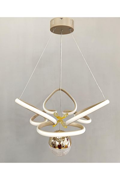 TREND 3-Way Butterfly Candy Bulk Cappicuno Led Chandelier