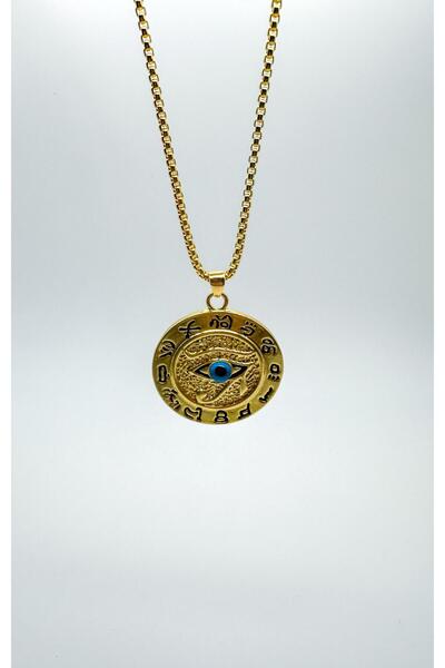 STEELAURA Antik Mısır Horus Gözü Kolye