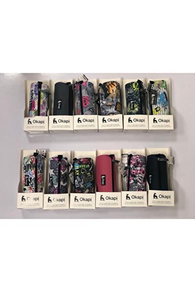 Generic Brand Okapi Pencil Bag Mixed Pattern Okp-104As Okapi