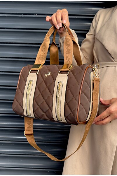 çantamgelsin Miami Polo Women's Quilted Cylinder Model