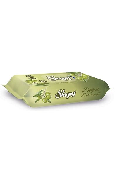 Sleepy Olive Oil Wet Towel Wipes 25 Sheets