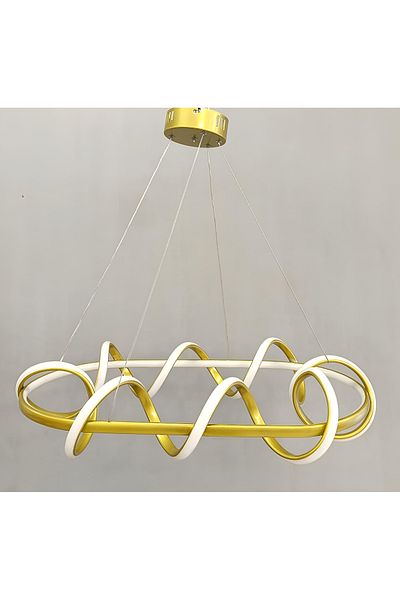 TREND 3Stage Dish Table Modern Static Gold Led Chandelier