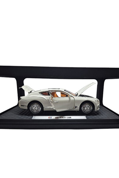 shop Bentl ey Diecast 1.24 Ölçek Koleksiyon Maket Model Araba Sesli Işıklı Beyaz