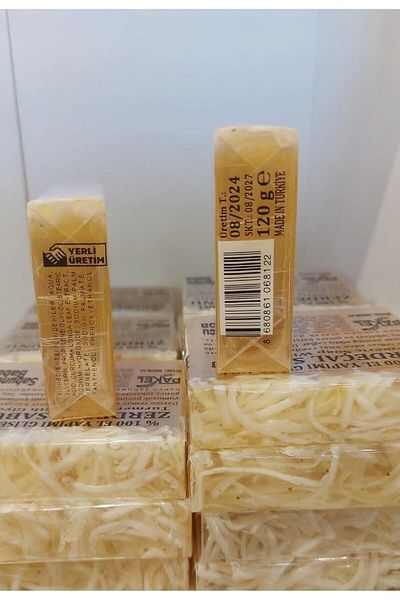 SABUNCU BABA 120 Grams 100% Natural Turmeric Soap
