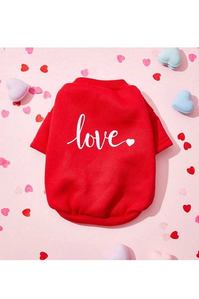 PetiliDünya Valentine's Day Cat & Dog Outfit