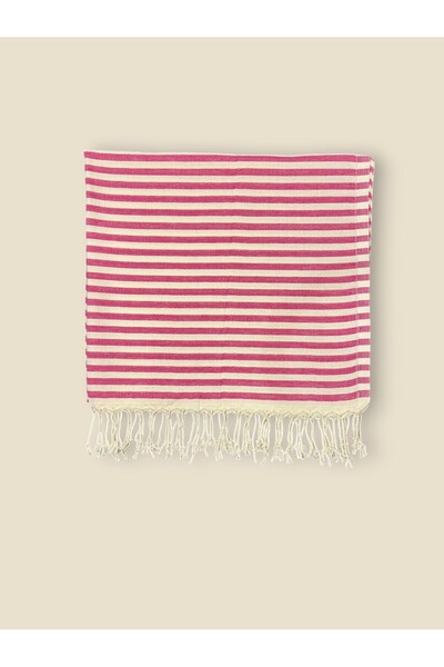 ÜKW WELLBEİNG Kocaman Home - Peshtemal وردي 100% قطن متعدد الأغراض