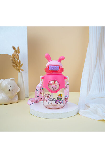 Livava Tavşanlı Suluk, Askılı Ve Pipetli, 20x10 - Pembe-