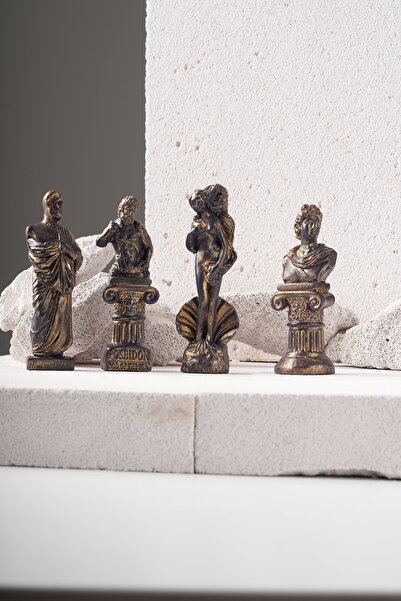 ALCSTORE Yunan Tanrılar Mitololoji Heykel Biblo Mor