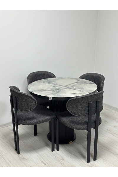 ROYALİSA TABLE CHAİR LOTUS SUR MASA MUTFAK MASA TAKIMI