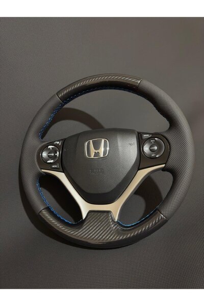 dk direksiyon Kaplamacı HONDA FB7 ARACA ÖZEL DİKMELİ DİREKSİYON KILIFI NOKTAL...