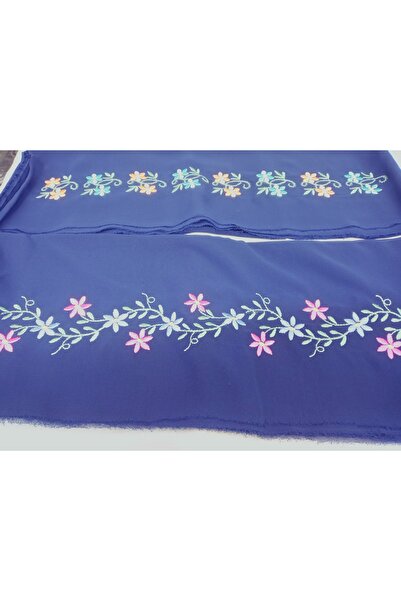 hoaryage Елегантна крепова тканина з вишуканим квітковим візерунком, покривало для молитви, весільна хустка без вишивки