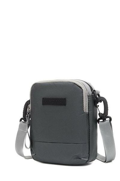 SMART BAGS Γκρι ανδρική τσάντα Messenger Smb8640