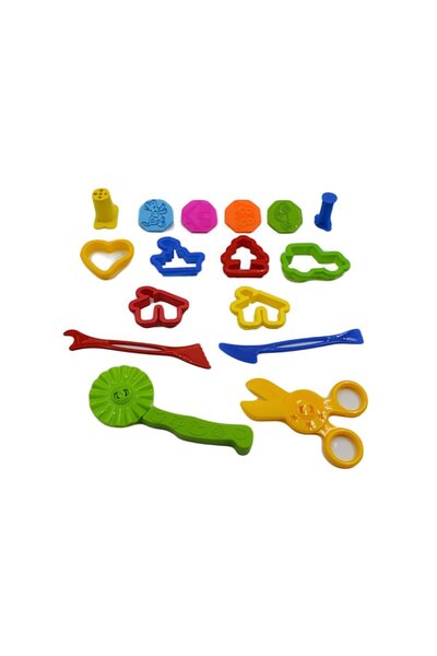 ileritoys مجموعة قوالب العجين للعب