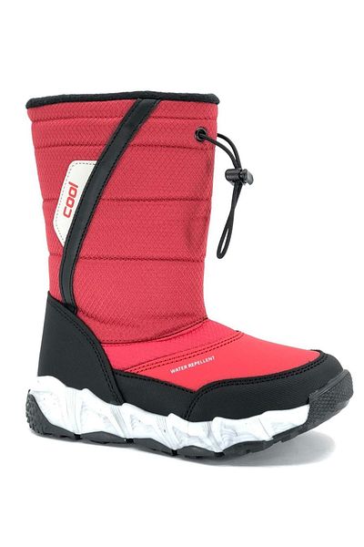 Kids Club Shoes Готини унисекс детски снежни ботуши, червени