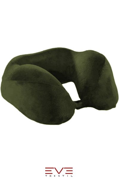Eve Tekstil Visco Orthopedic Neck Pillow - Travel Hypoallergenic Pillow, 8 Different Colors
