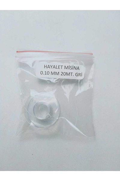 Eskişehir hobi sanat 0,10 mm gri 20 de metri Miyuki - Linie de bijuterii cu mărgele de nisip fin fără elastic