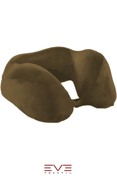 Eve Tekstil Visco Orthopedic Neck Pillow - Travel Hypoallergenic Pillow, 8 Different Colors