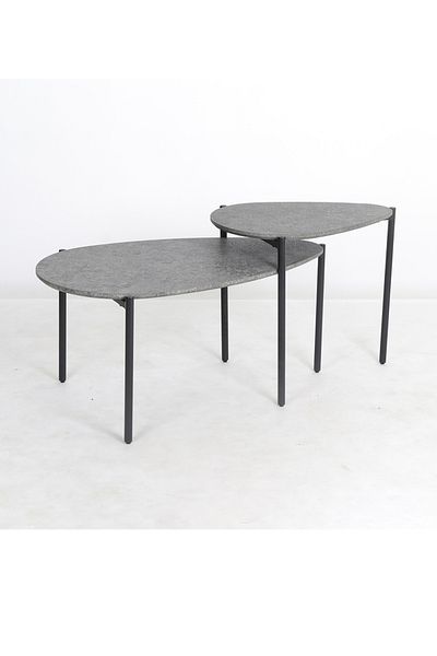 TrentonGCC Modern Nesting Coffee Tables – Set of 2