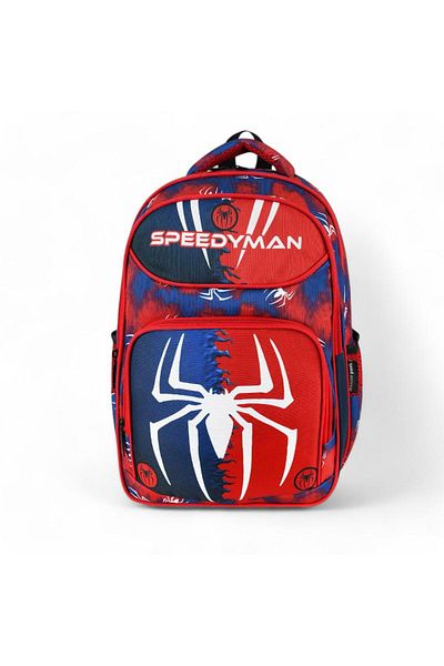 Baginn Geantă pentru școală primară Set de 3 cutie de prânz cu termos Suport stilou 42*30 cm Geantă primară pentru bărbați