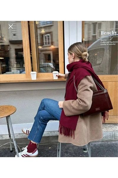 MISS MERCAN Premium Soft Boucle Scarf