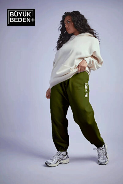 Superlife Γυναικείο μεγάλο μέγεθος με ελαστικό πόδι Brooklyn printed slim αθλ...