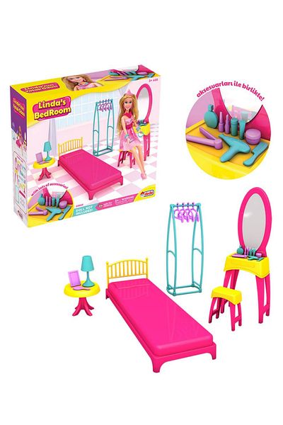 a v d a Linda's Bedroom Toy House Set