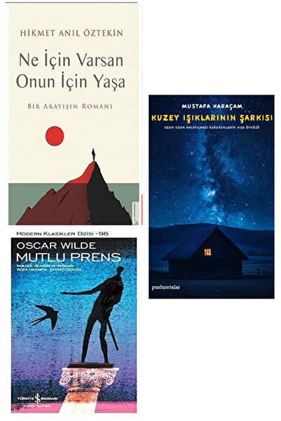 TÜRKİYE İŞ BANKASI KÜLTÜR YAYINLARI Ne Için Varsan Onun Için Yaşa + Kuzey Işı...