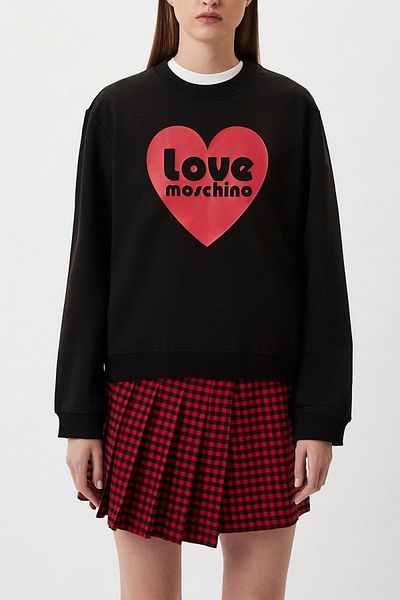 Love Moschino Black Sweatshirt for Women and Girls
