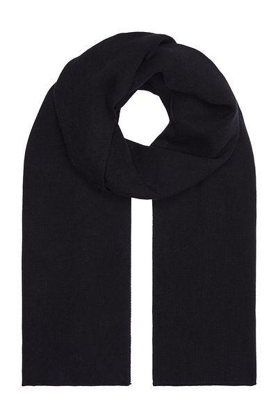 Calvin Klein Ανδρικό κασκόλ INST PATCH SCARF - Μαύρο