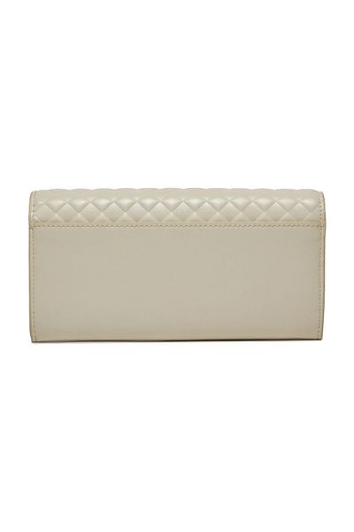 Calvin Klein White Wallet - with Brand Logo, Card Slot and Money Compartment, Stylish and Daily Use