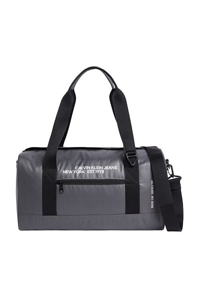 Calvin Klein Grauer Herrenkoffer und Koffer – mit verstellbarem Riemen und Markenlogo K50K 511481 -PSM