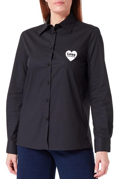 Love Moschino Čierna košeľa pre ženu a dievča