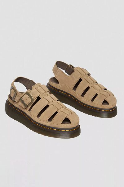 Dr. Martens Wrenlie Savannah Tan Bronx Velúr