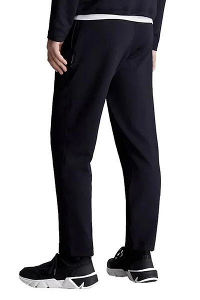 Calvin Klein Μαύρο ανδρικό ελαστικό παντελόνι μέσης Standard Fit 00GMS4P636BAE-PW - KNIT PANT