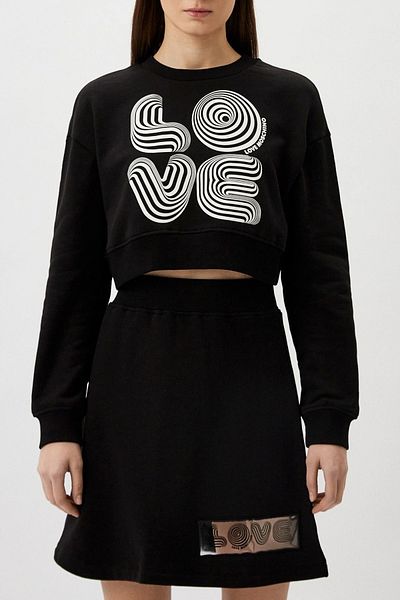 Love Moschino Black Sweatshirt for Women and Girls