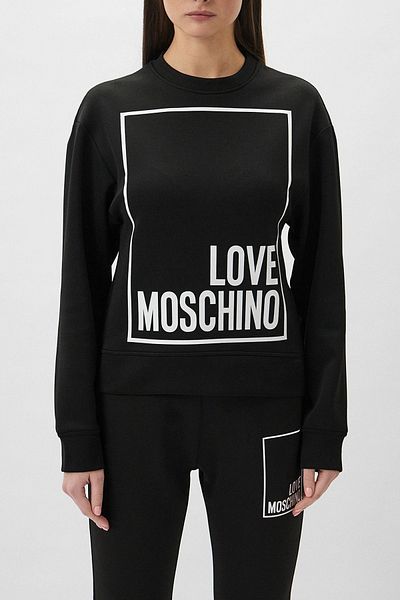 Love Moschino Schwarzes Sweatshirt für Damen und Mädchen