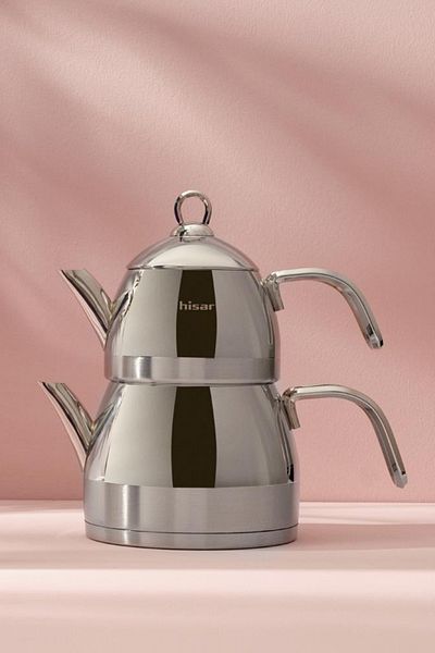 Hisar Orion Induction Based Midi Steel Teapot
