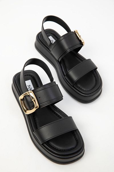 SOHO Women's Black Sandals 20249