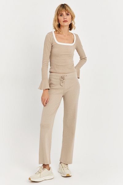 Cool & Sexy Vanilla Damen Palazzo-Jogginghose – ALB6011