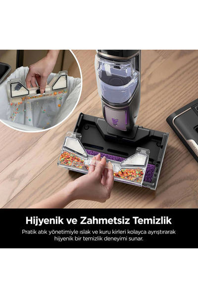 Shark SteamPickUp 3-in-1 Buharlı Sert Zemin Temizleyici - Shark Ninja