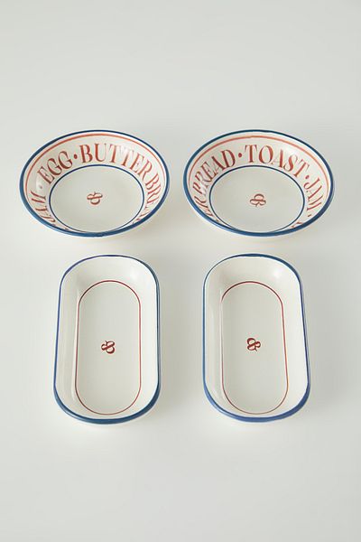 Trendyol Collection 4-Liter Ceramic Bowl/ Presentation Bowl Set 13-16cm Tphss25Tbk00007