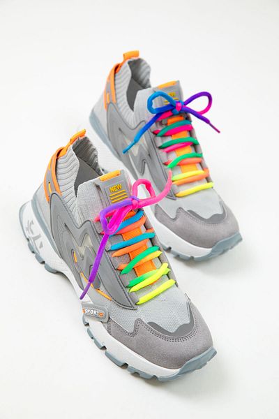 SOHO Grauer Damen-Sneaker 20254