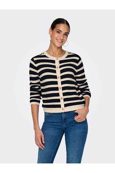 JDY Jdytikka Straight Cut Button Cardigan - Knt
