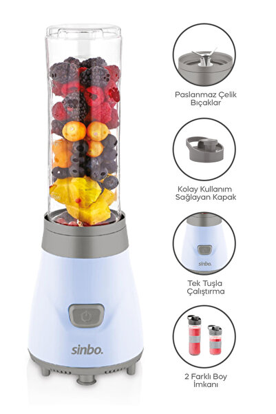 Sinbo Shb 3150 300 W Smothie Blender Mavi